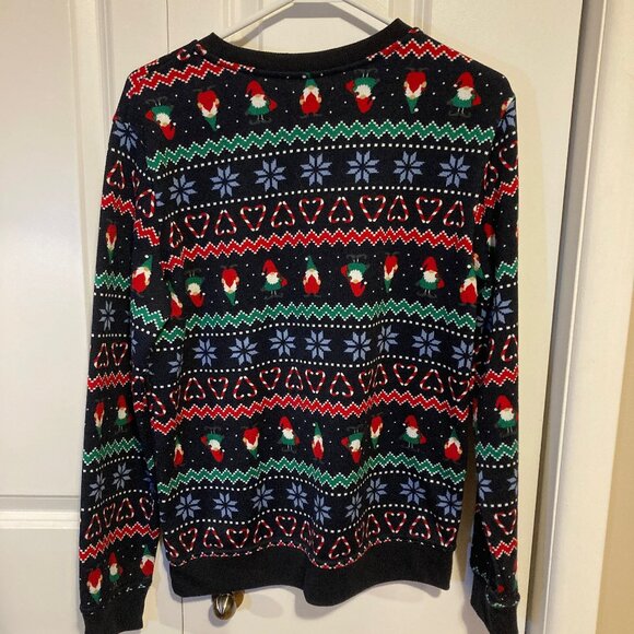 Gnome Christmas Sweater by George, Youth XL (14–16) - Picture 2 of 4